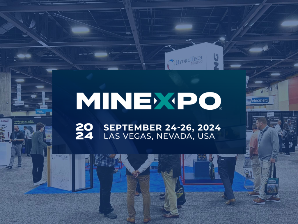 Dewatering Hour MINExpo 2024 in Las Vegas HydroTech Mining