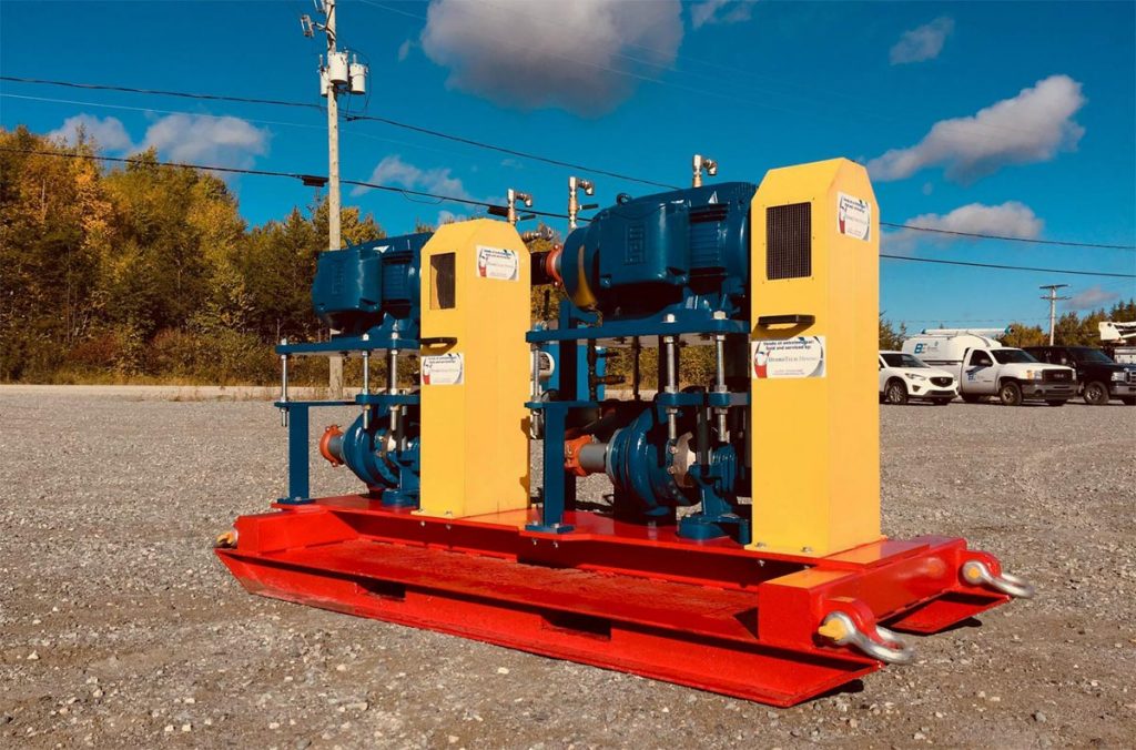 Mine infiltration emergeny backup system - Hydrotech Mining